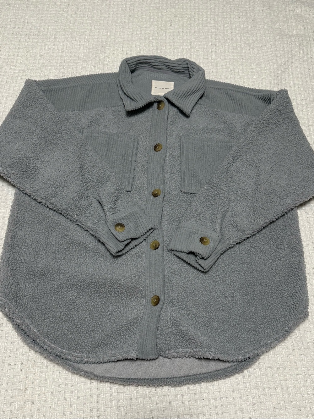American Eagle Outfitters Cozy Sherpa Shacket. Women’s small.